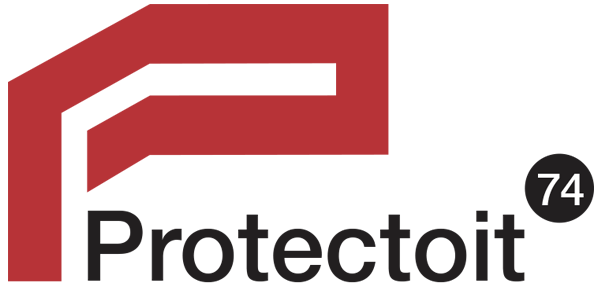 Logo Protectoit 74. réparation de toits en Haute Savoie.